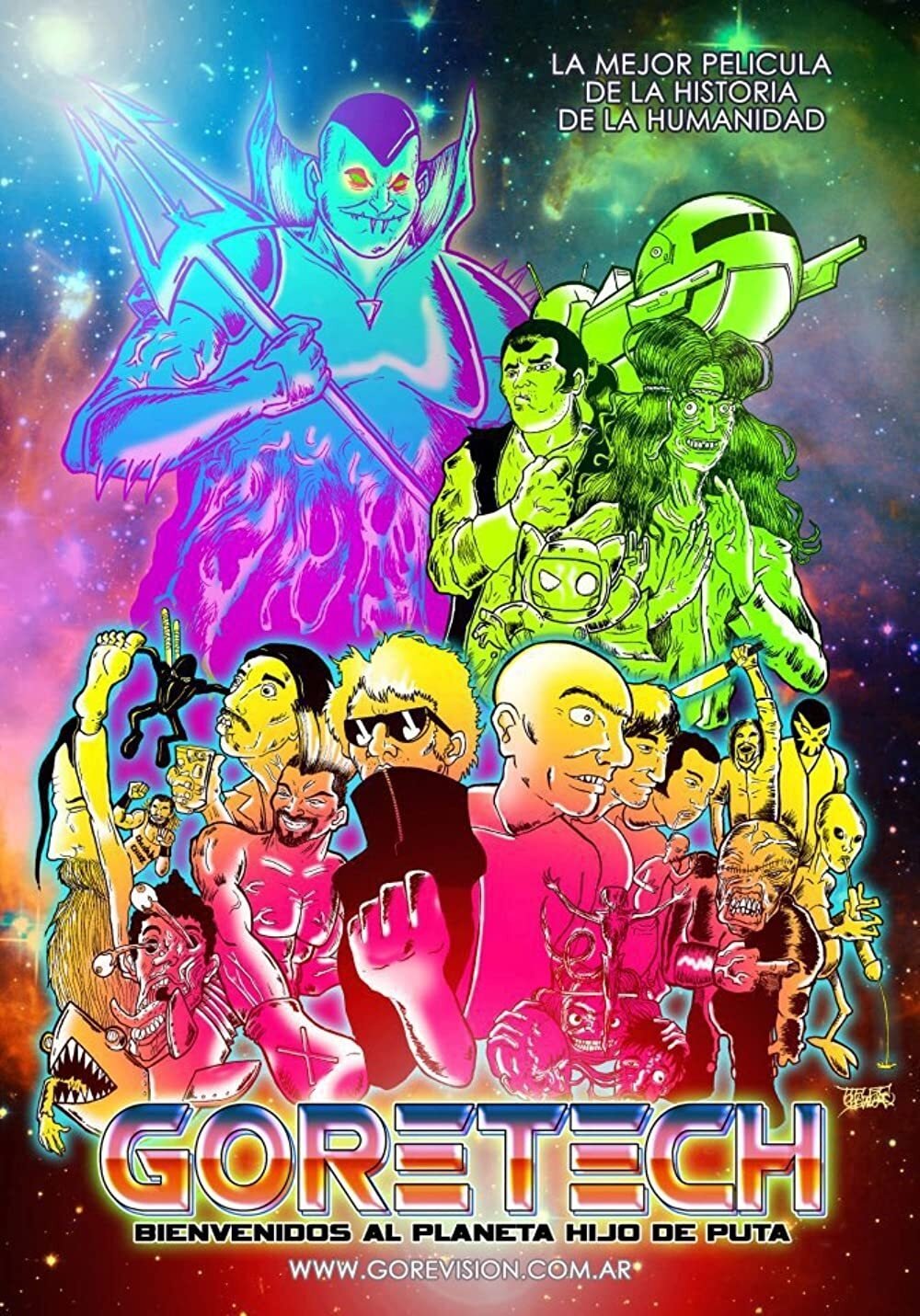 Goretech: Welcome To Planet M*therfucker poster